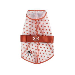 Cerdá Imperméable Ajustable pour Chien Minnie Taille S - Rouge