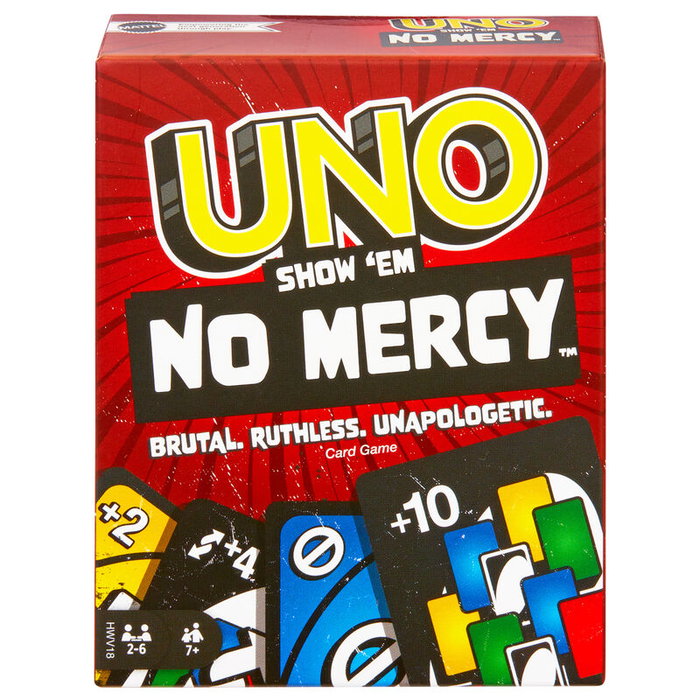 Mattel UNO Show 'em No Mercy - Jeu de cartes