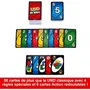 Mattel Games - UNO No Mercy - Jeu de cartes édition spéciale avec nouvelles règles, pour 2 joueurs ou plus, à partir de 7 ans