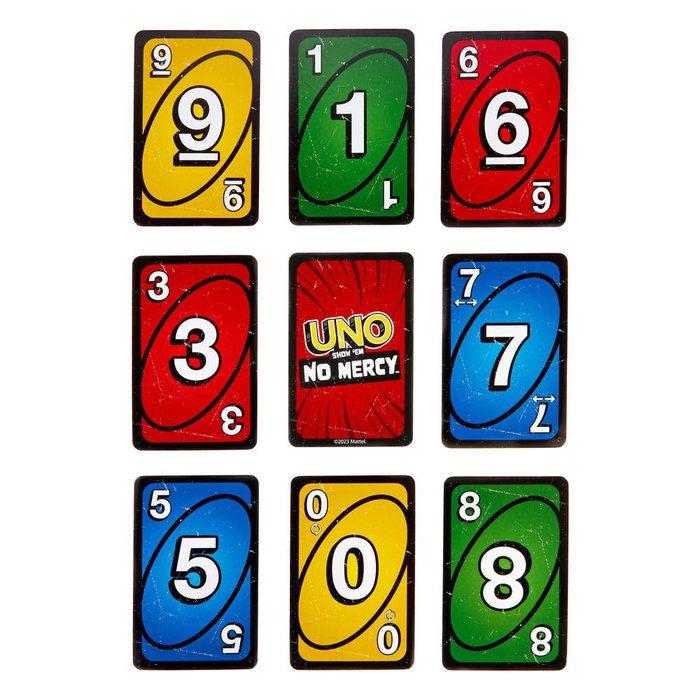 Mattel UNO Show 'em No Mercy - Jeu de cartes