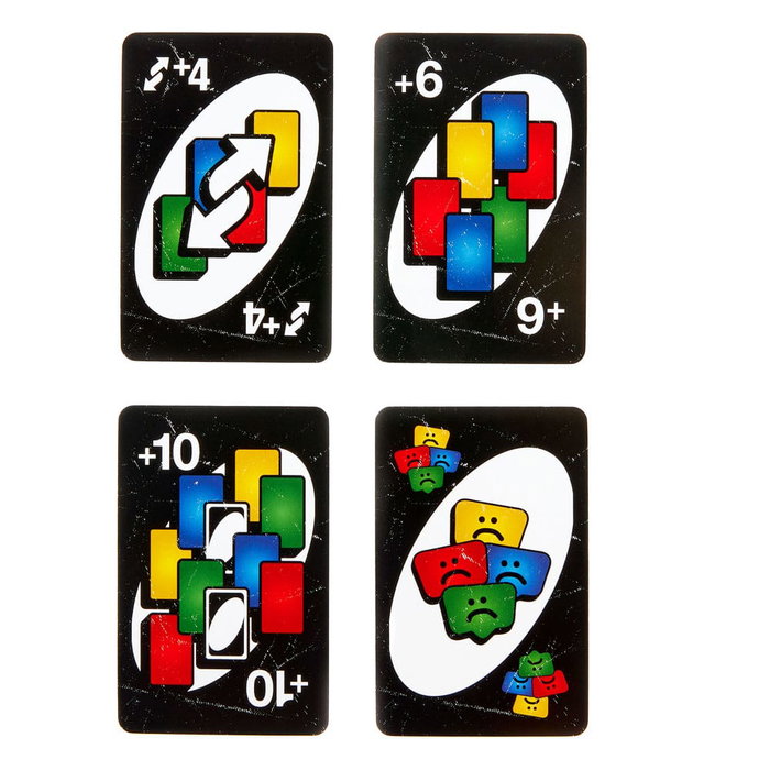 Mattel UNO Show 'em No Mercy - Jeu de cartes