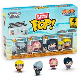 Funko Bitty POP! Naruto Shippuden Team 7 - Pack de 4 Figurines Vinyle