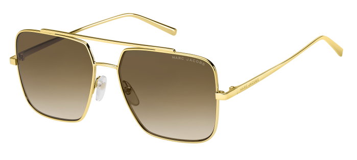 Marc Jacobs MARC-486-S-J5G-HA Lunettes de soleil Doré/Marron Marc Jacobs MARC-486-S-J5G-HA Lunettes de soleil Doré/Marron