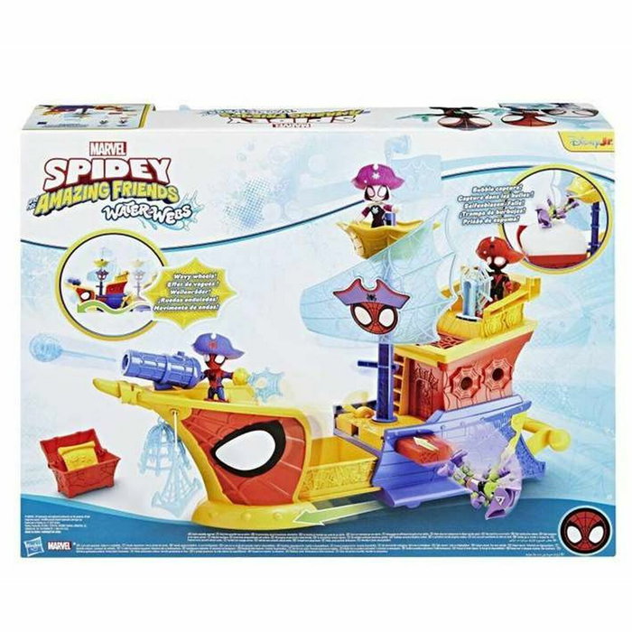 Hasbro Bateau de pirates Spidey Bulles et toiles Water-Webs Marvel
