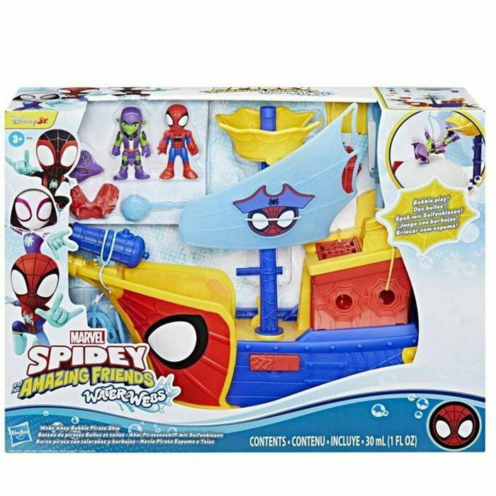 Hasbro Bateau de pirates Spidey Bulles et toiles Water-Webs Marvel