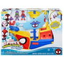 Hasbro Marvel Spidey and His Amazing Friends - Set de Jeu Barco Pirata avec Figurines Articulées et Accessoires - 43,1 cm - À partir de 3 Ans