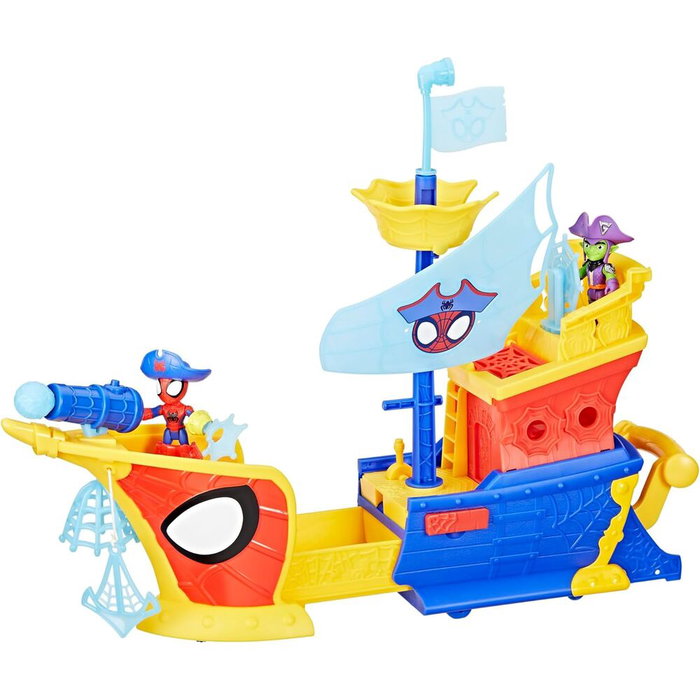 Hasbro Bateau de pirates Spidey Bulles et toiles Water-Webs Marvel