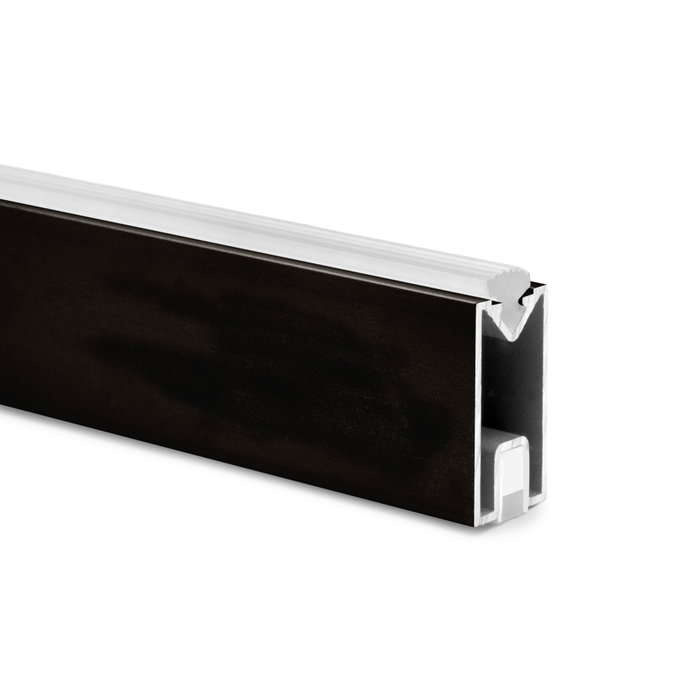Emuca Kit barre pour armoire Luxe, ruban LED 4,5x8 Neonlynx V, détecteur de mouvement RF Smart et convertisseur Smart (24V DC), longueur 1.150mm, Lumière blanche chaude 2.700K, Aluminium et Plastique, Peint en noir texturé Emuca Kit barre pour armoire Luxe, ruban LED 4,5x8 Neonlynx V, détecteur de mouvement RF Smart et convertisseur Smart (24V DC), longueur 1.150mm, Lumière blanche chaude 2.700K, Aluminium et Plastique, Peint en noir texturé