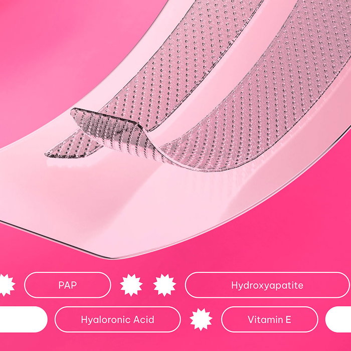 POP. Bandes Blanchissantes pour Dents - Saveur Fraise - 14 Bandes (7 Traitements) - Blanchiment Dentaire Sans Sensibilité