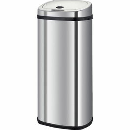Kitchen Move Poubelle Automatique LARGO 42 L Acier Inoxydable