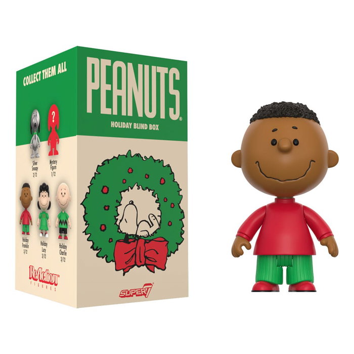 Super7 Peanuts présentoir boîte-mystère figurines ReAction Wave 08 Holiday 10 cm (12)