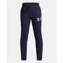 Pantalon de Sport pour Enfant Under Armour Rival Flc Cblck Grphc Jgr Noir L