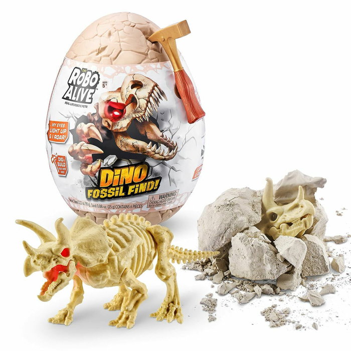 Zuru Robo Alive Dino Fossil Find - Jeu de fouille de fossiles de dinosaures Zuru Robo Alive Dino Fossil Find - Jeu de fouille de fossiles de dinosaures