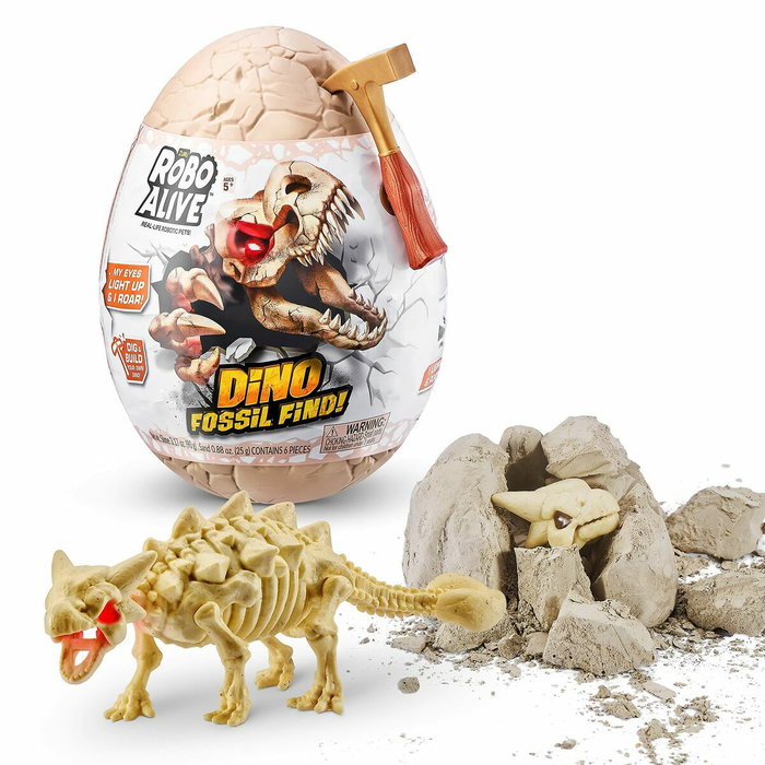 Zuru Robo Alive Dino Fossil Find - Jeu de fouille de fossiles de dinosaures Zuru Robo Alive Dino Fossil Find - Jeu de fouille de fossiles de dinosaures