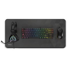 Krom Kit gaming klass 4 en 1 noir RGB Rainbow