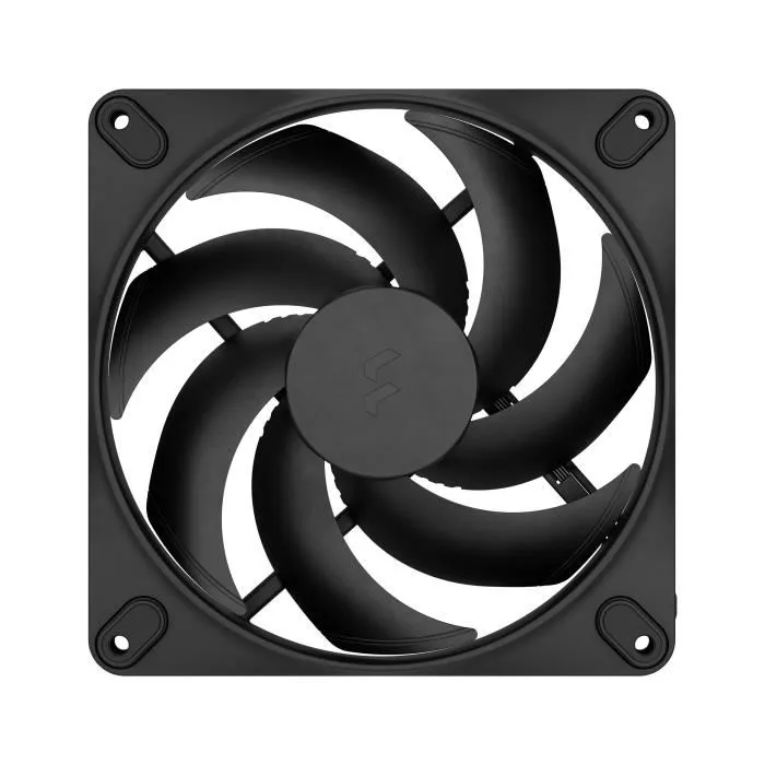 Fractal Design Momentum 14 Ventilateur PC, Pales balayées, Contrôle PWM, Roulement FDB, Réduction du bruit, Noir