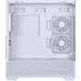 Bitfenix Boîtier moyen tour CETO Basic Blanc - Compatible ATX/Micro-ATX/Mini-ITX - 3 ventilateurs ARGB 120mm - Panneaux verre trempé - Ports Type-C & USB 3.0