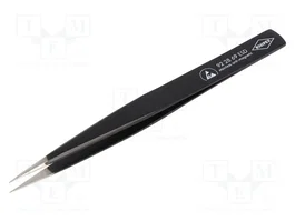 KNIPEX Pince à épiler de précision droite à bec pointu ESD