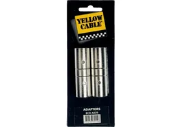 YELLOWCAB Adaptateur XLR mâle vers 2 XLR mâle