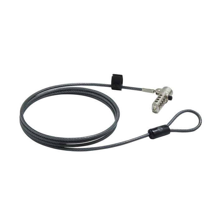HP Verrou câble de sécurité pour ordinateur portable à combinaison personnelle, Essential Nano (1,83 m) - HP HP Verrou câble de sécurité pour ordinateur portable à combinaison personnelle, Essential Nano (1,83 m) - HP