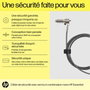 HP Verrou câble de sécurité pour ordinateur portable à combinaison personnelle, Essential Nano (1,83 m) - HP