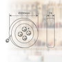 GSC Evolution Enrouleur de câbles 4 prises 3m 3x1.5mm²