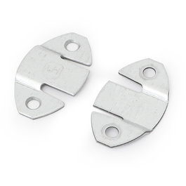 HERRAJES ALK Plaque d'accroche ovale 42x26 mm