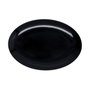 Quid Bandeja Oval Melamina Select Basic Negra 30,5x21,2 cm (24 Unidades)
