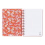 ERIK - Carnet A5 Love Yourself Snoopy - 90 pages - Couverture rigide avec reliure Wire-O, élastique de fermeture et pochette intérieure