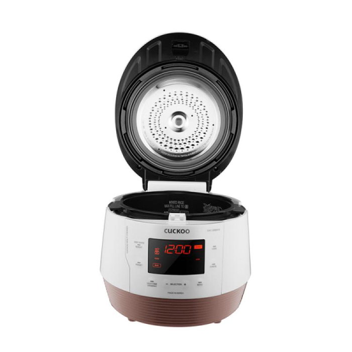 Cuckoo CMC-QSB501S Multi Cooker Premium - Cuiseur à riz multifonction 5L (5000 ml), finition cuivre blanc