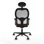 Piqueras y Crespo Chaise de Bureau Jorquera 2D036N1 Orange