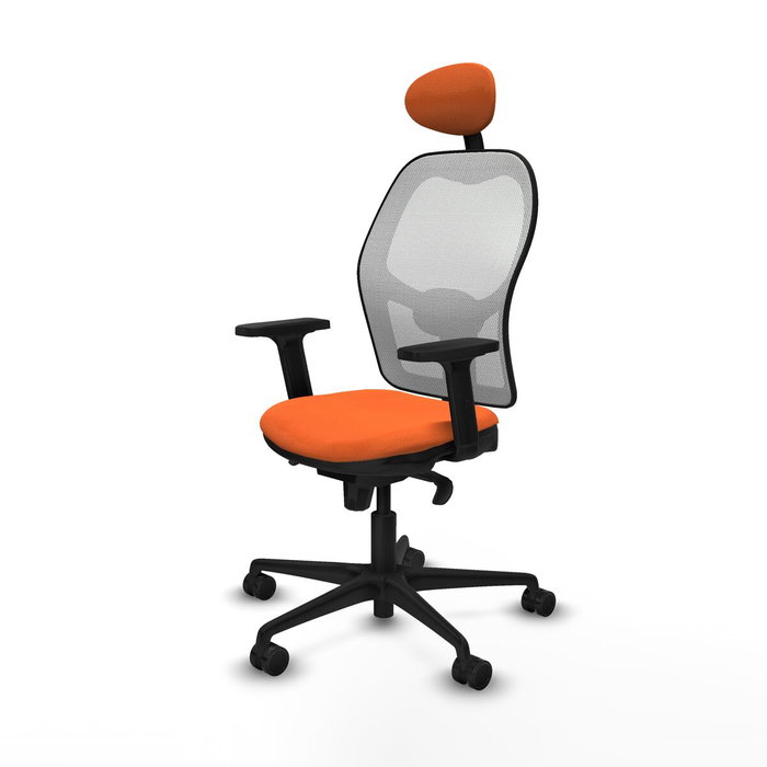 Piqueras y Crespo Chaise de Bureau Jorquera 2D036N1 Orange Piqueras y Crespo Chaise de Bureau Jorquera 2D036N1 Orange