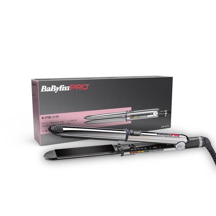BaByliss Fer à Lisser Pro Elipsis Gris BAB3100EPE - Lisseur Professionnel