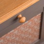 Rei 257 Bouton de tiroir en bois de hêtre Ø30 mm pour meuble