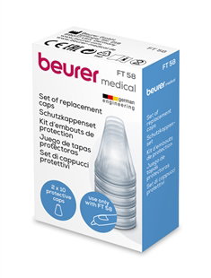 Beurer FT-58 - 795.34 - Lot de protecteurs de rechange pour tonomètre à tension artérielle
