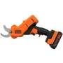 Black + Decker BCPP18D1-QW - Sécateur électrique sans fil 18V, coupe 25 mm, batterie 2Ah et chargeur inclus - Jardinage