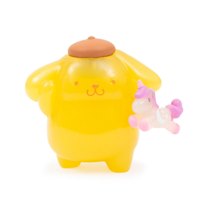 FAMOSA Pack de 6 figurines Hello Kitty - 5 cm - Personnages : Kuromi, Poppompurin, My Melody, Keroppi, Tuxedo Sam