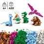 Lego 11041 Classic Les dinosaures créatifs - Jeu de construction avec 450 pièces, T-rex et Ptérosaure, pour enfants 5 ans et plus