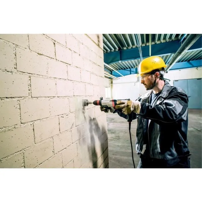 Metabo Marteau perforateur combiné KHE 2860 Quick, SDS-plus, mandrin rapide, butée de perçage, poignée caoutchoutée, MetaBOX 145 Metabo Marteau perforateur combiné KHE 2860 Quick, SDS-plus, mandrin rapide, butée de perçage, poignée caoutchoutée, MetaBOX 145