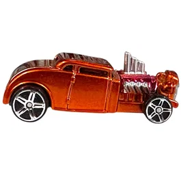 Maisto Fresh Metal Knuckle Gragger, Orange brûlé métallique, 1:64