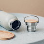ERIK Gourde Isotherme en Acier Inoxidable 500 ml - Design La Grande Vague de Kanagawa d'Hokusai avec Bouchon Étanche
