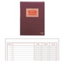 Livre de comptes DOHE 09908 Bordeaux A4 Feuille 100 Volets
