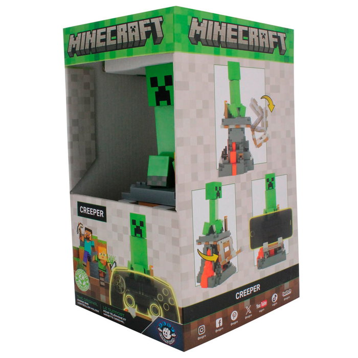 Exquisite Gaming Figurine Minecraft Creeper Cable Guy