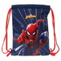 Sac à dos serré par des ficelles Spider-Man Bleu 26 x 34 x 1 cm