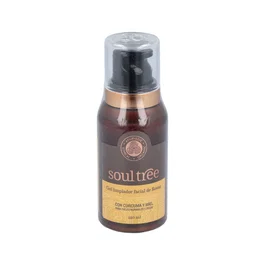 SOULTREE Gel Nettoyant Facial Roses et Curcuma 120ml