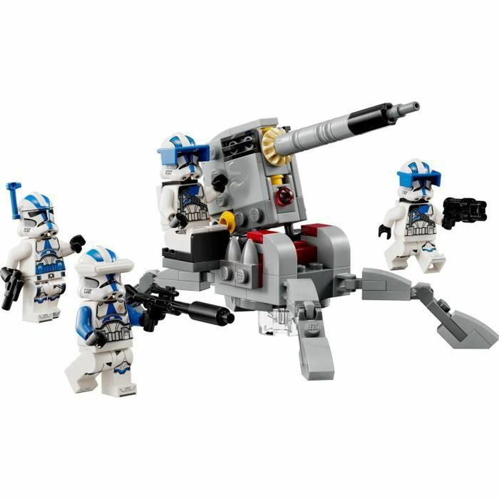 LEGO Star Wars 75345 Pack de Combat des Clone Troopers de la 501ème Légion avec Canon AV-7
