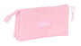 Safta Porte-tout Triple Real Madrid pour Fille, Rose, 22 x 12 x 3 cm