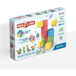 Geomag Magicube Set Créatif - 16 pièces
