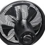 Emerio Fn114499.2 Ventilateur de Table 35W 30cm Oscillant Noir Bois Métal
