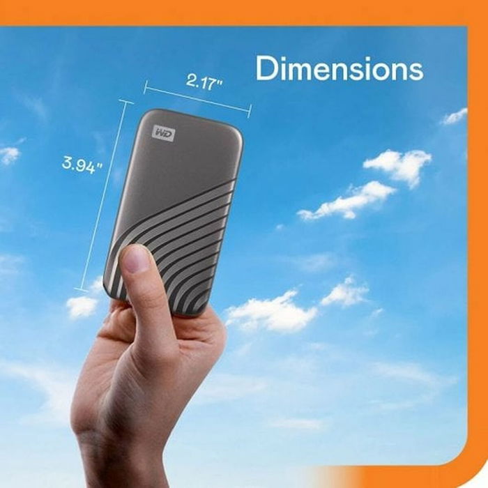 Disque Dur Externe Western Digital My Passport 2 TB SSD